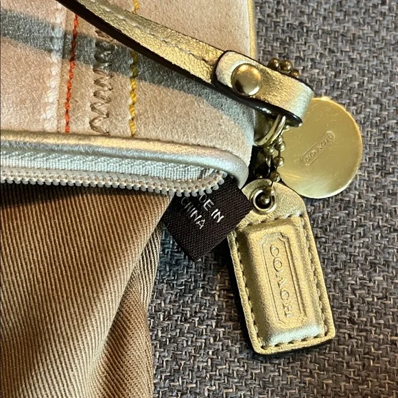 Coach Suede Wristlet Clutch for Fall - Picture 5 of 6